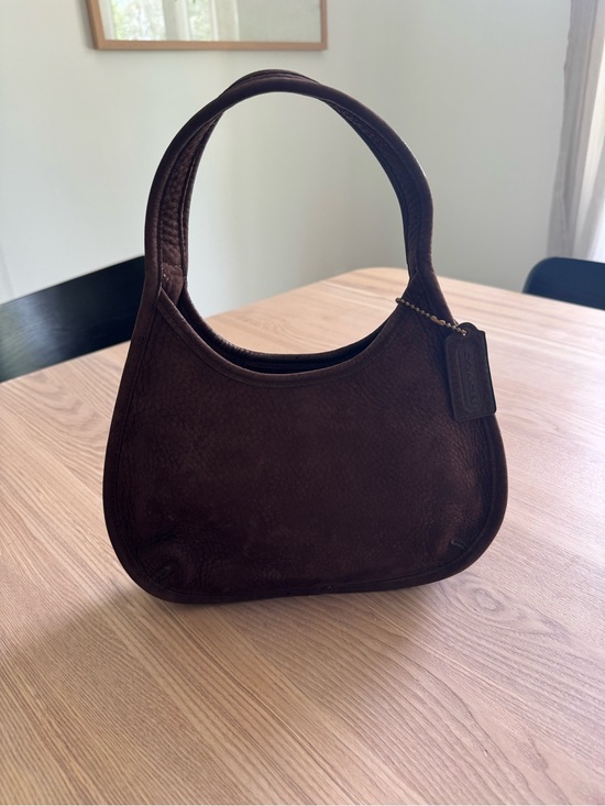 Coach Handbags - Vintage Coach Ergo 4399 brown Nubuck bag